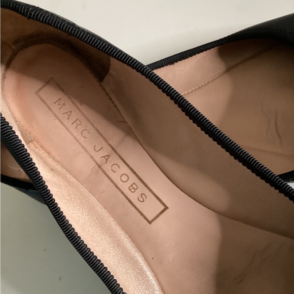 Marc Jacobs Black Flats with Black pyramid studs - Picture 2 of 5